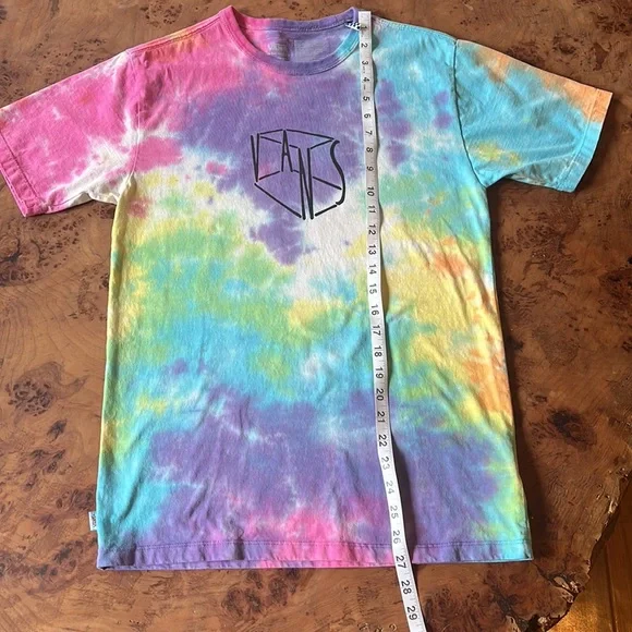 Tie dye t-shirt, Vans t-shirt, skate shirt, Vans tie dye shirts - Picture 3 of 6